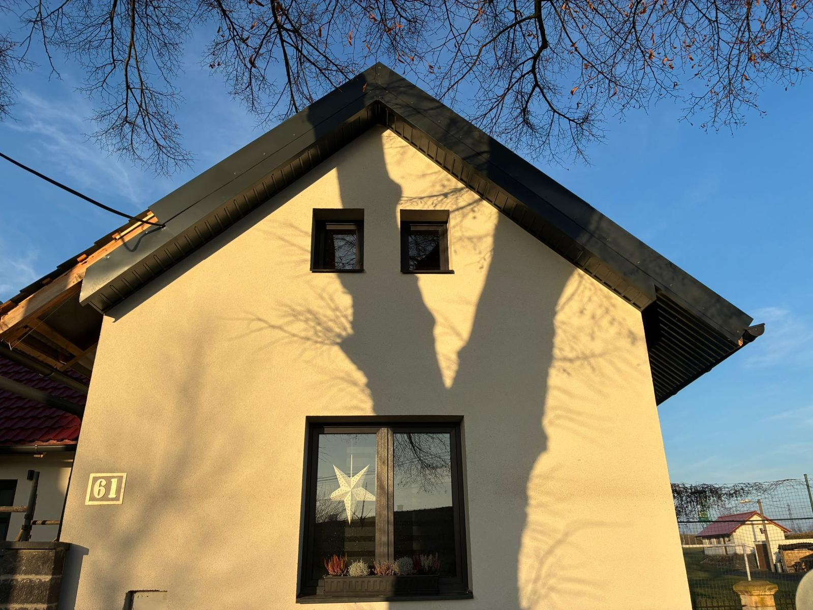 Hotová fasáda rodinného domu